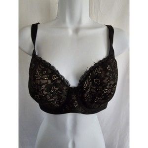 Soma Bra Women's Black Underwire Enticing Lift Fu… - image 1